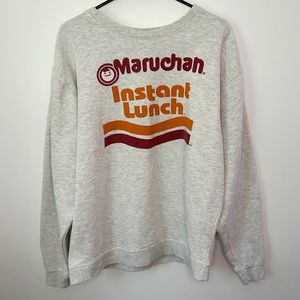 'Maruchan Instant Lunch' Pullover Sweater